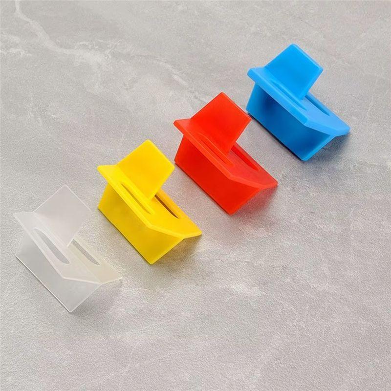 A20F-Livellatore per Pavimenti Sostituibile Clip Distanziatrice per Piastrelle Sistema di Livellamento Clip per Spazio del Pavimento Riutilizzabile Cuneo Strumento per Piastrelle 100 Pezzi