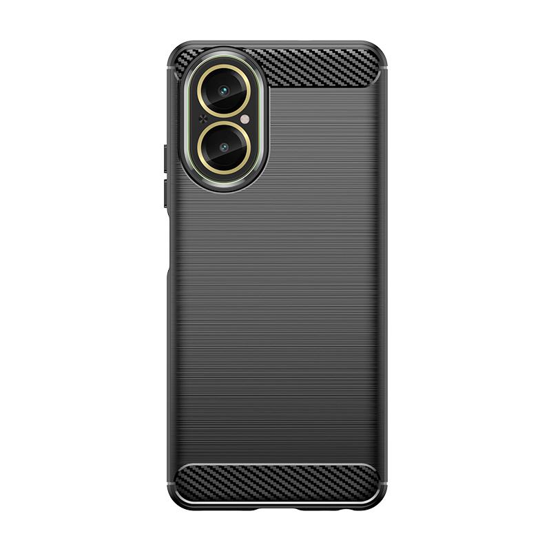 Pro Realme C67 4G Pouzdro Kryt OPPO Realme C67 4G Capas Uhlíkové Vlákno Nárazuvzdorný Zadní Kryt Telefonu TPU Měkký Pro Fundas Realme C67