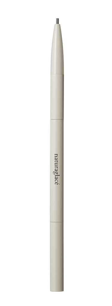 Natural Glass Eyebrow Pencil 01 with Brush (Olive Gray)