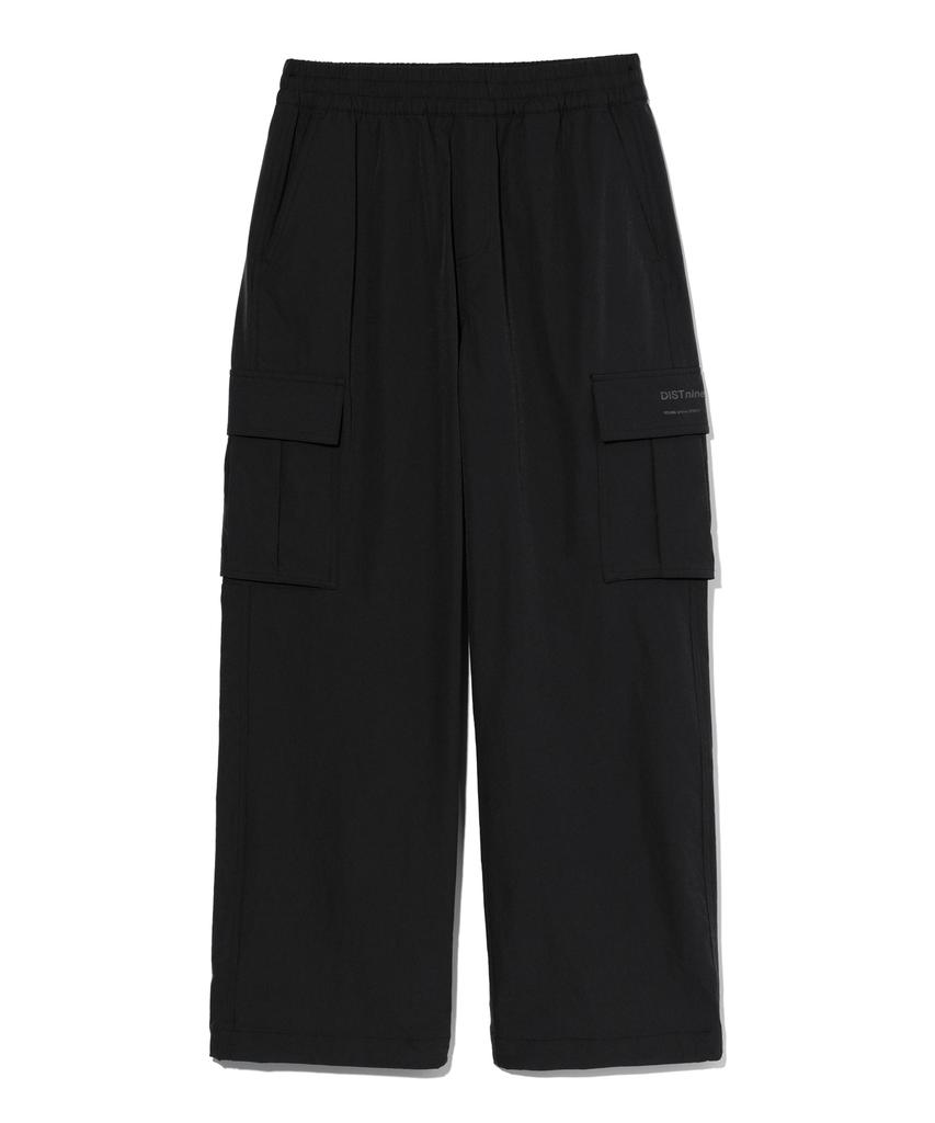DISTN9NE Wide Cargo Pants Black (Lo1Pu121-076)