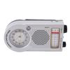 Portable Radio Rechargeable Battery Operated FM AM SW Multi Band Radio with Clock 3W Speaker for Music News Traffic Updates