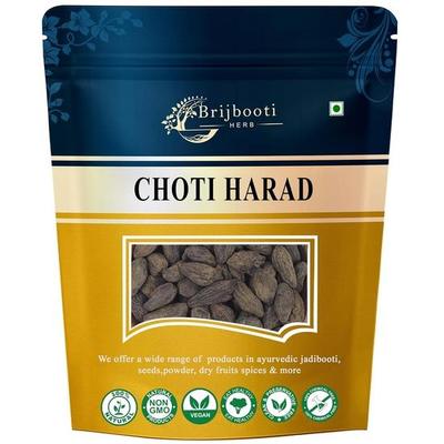 Brijbooti Harad Choti - Kali Harad - Desi Choti Harad - Haritaki - Terminalia Chebula - Přírodní - 100 gramů