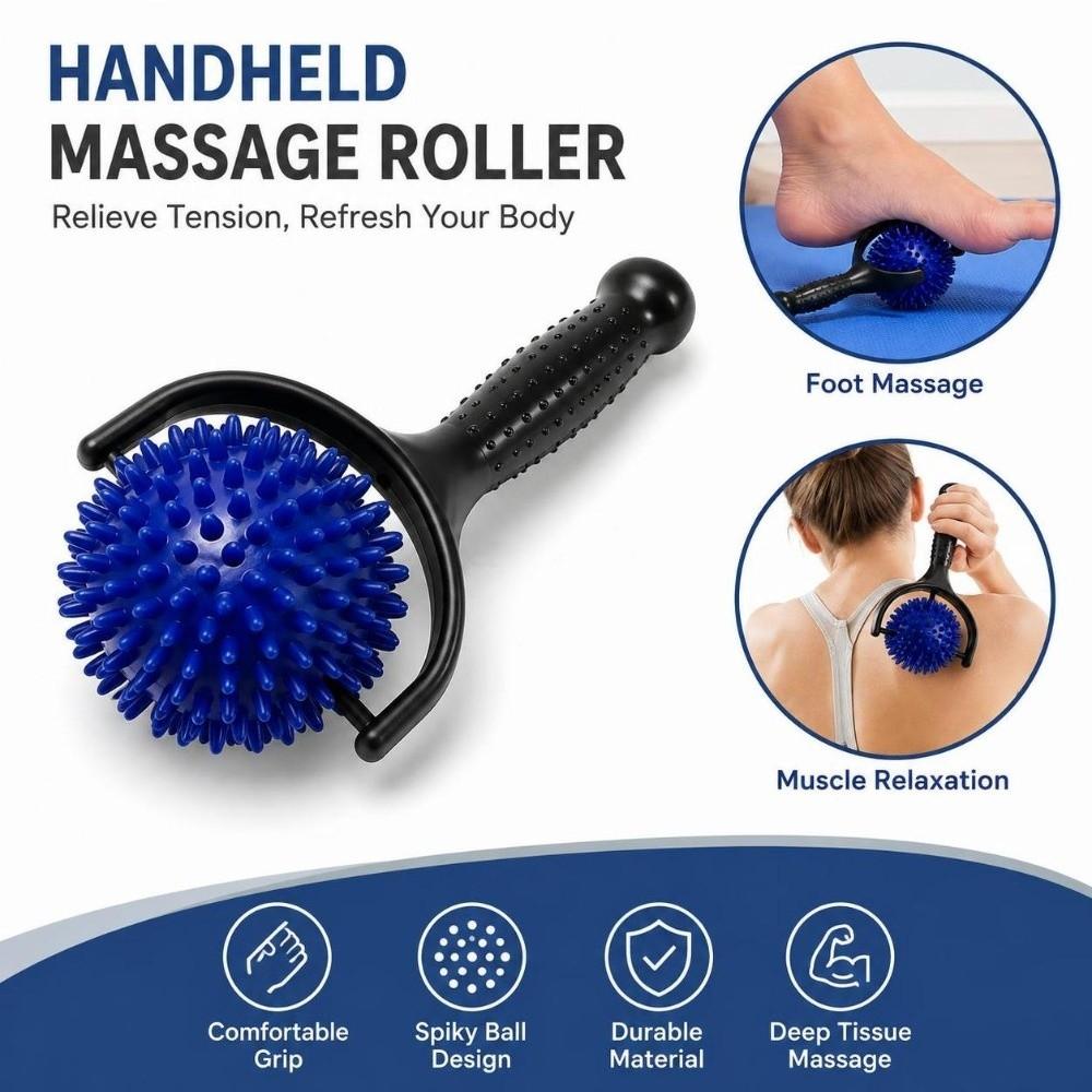 Handheld Yoga Massage Stick Roller Design Muscle Relief Stick Muscle Recovery