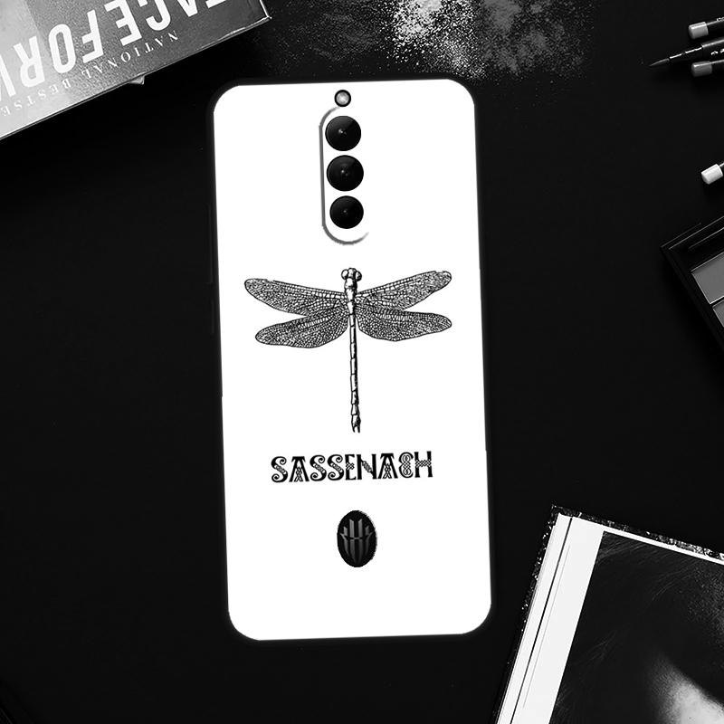 Outlander Sassenach Dragonfly Case For ZTE Nubia Red Magic 9 Pro Plus RedMagic 8 8S Pro Plus 6 7 6S 7S Pro 5G 5S 6R Cover