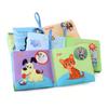 Cloth Books Baby Toys, Colorful Fabric Baby Learning Books Touch And Feel Crinkle Sounds For Holidays