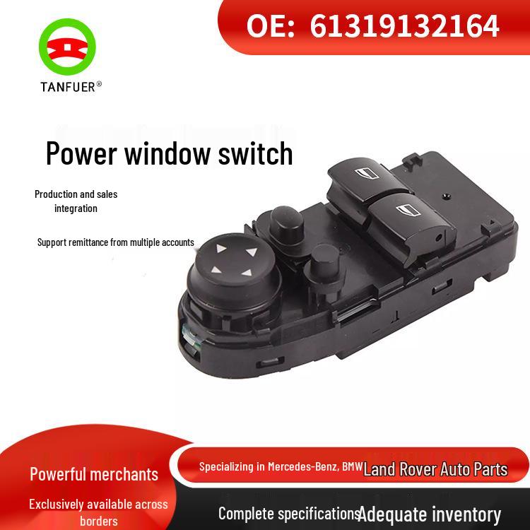

Compatible Power Window Switch for 07-13 BMW 3 Series E92 (Part 61319132164) Tanfer