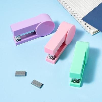 Macaron Colors Creative Medium Stapler for Office Use