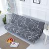 String Printed Folding Sofa Furniture Bed Cover Sofa Protector Covers Stretch Double Seat Cover Slipcovers For Living Room Area Geometric Print