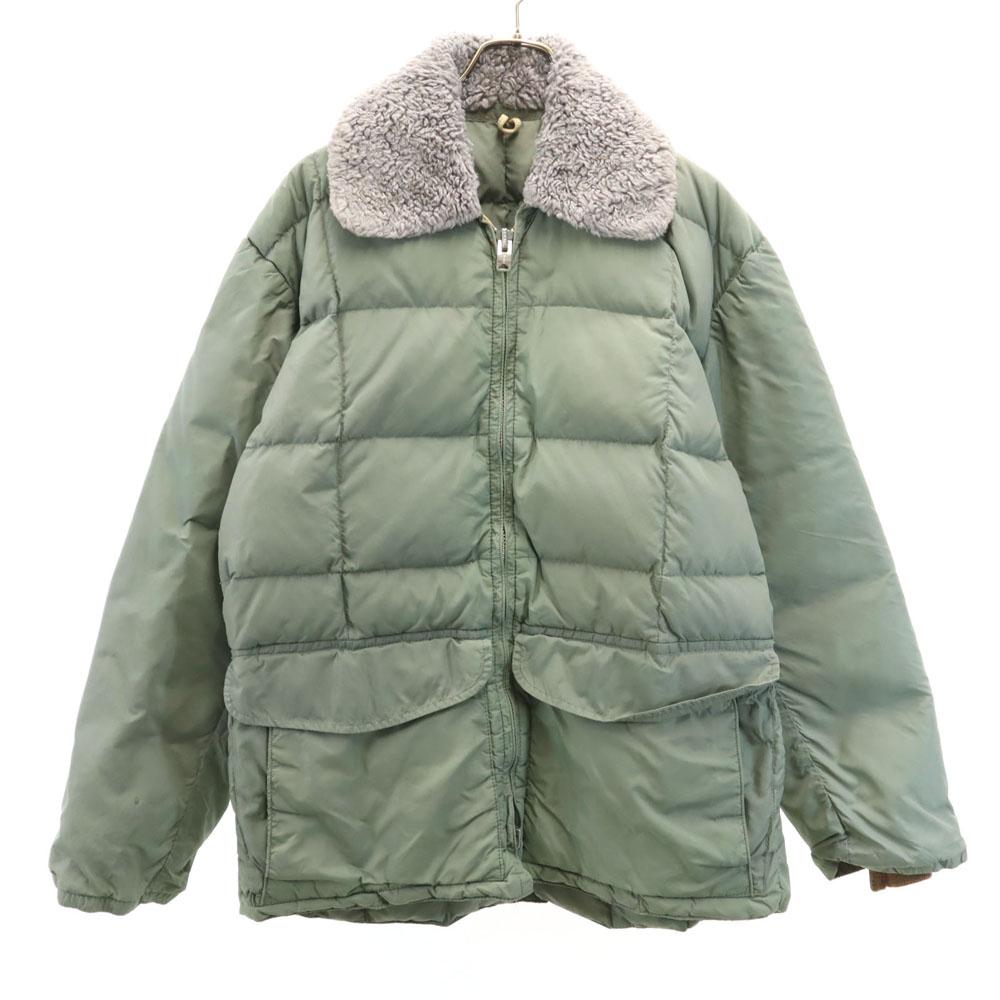 COMFY OUTDOOR GARMENT 60-е 70-е Винтажная куртка пуховик с воротником из боа Decallon ML Мужская Б/У