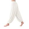 Women's Loose Fit Harem Pants Summer Casual Yoga Trousers Lightweight Breathable Wide Leg Beach Pants with Elastic Waistband