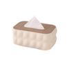 Decorative Toilet Tissue Box Removable Miscellaneous Organizer Paper Storage Holder  Desktop