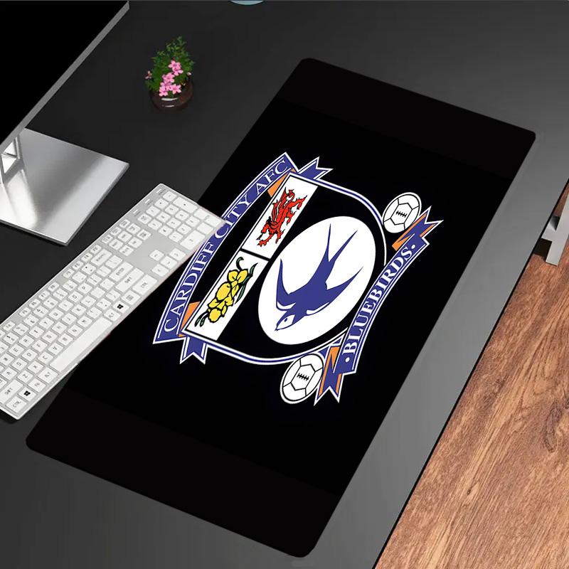 Cardiff City Afc Crest Mouse pad Mouse pad, Gaming Mouse Pad, keyboard pad, Desk Decor for computer notebook Fan Gift Birthday Gift