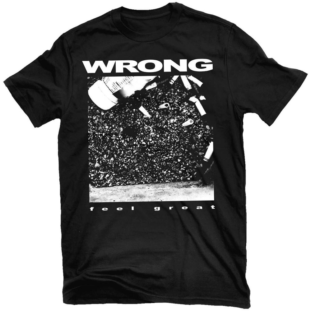 WRONG Feel Great T-Shirt NEW! Relapse Records TS4533 Unisex T-Shirt XXL