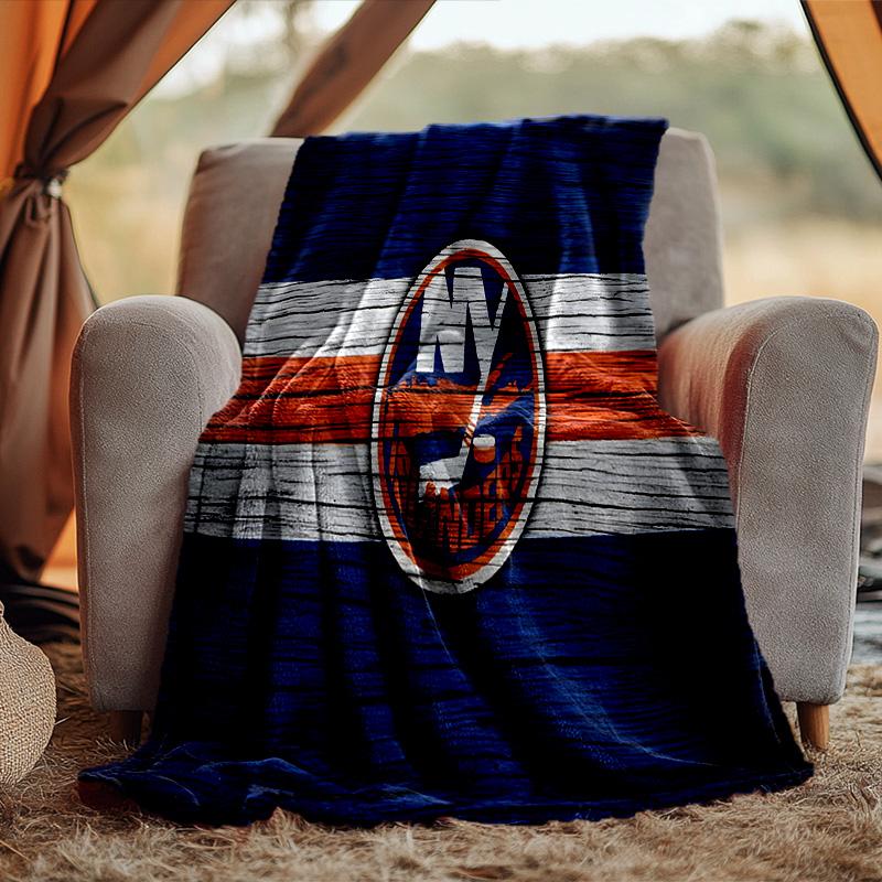 Islanders Blanket Flannel Throw for Sofa, Travel, Camping, Livingroom, Office, Chair and Bed Soft and Warm Holiday Birthday gifts