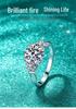 S925 Sterling Silver Moissanite Three-Stone Twisted Band Platinum-Plated Engagement Ring for Women