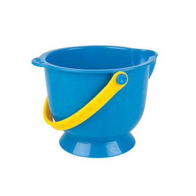 blue beach bucket