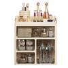 Cosmetics Storage Box Desktop Premium Sense Dresser Drawer Shelf Washing Table Skin Care Finishing Cabinet Shelf