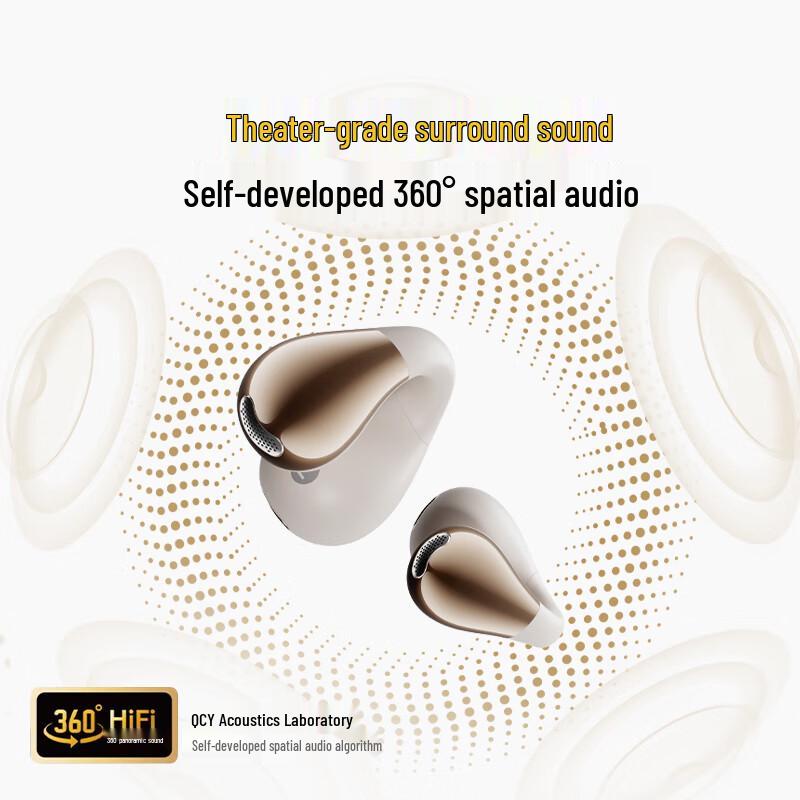 QCY C30 Open-Ear Bluetooth Ear Clip Headphones