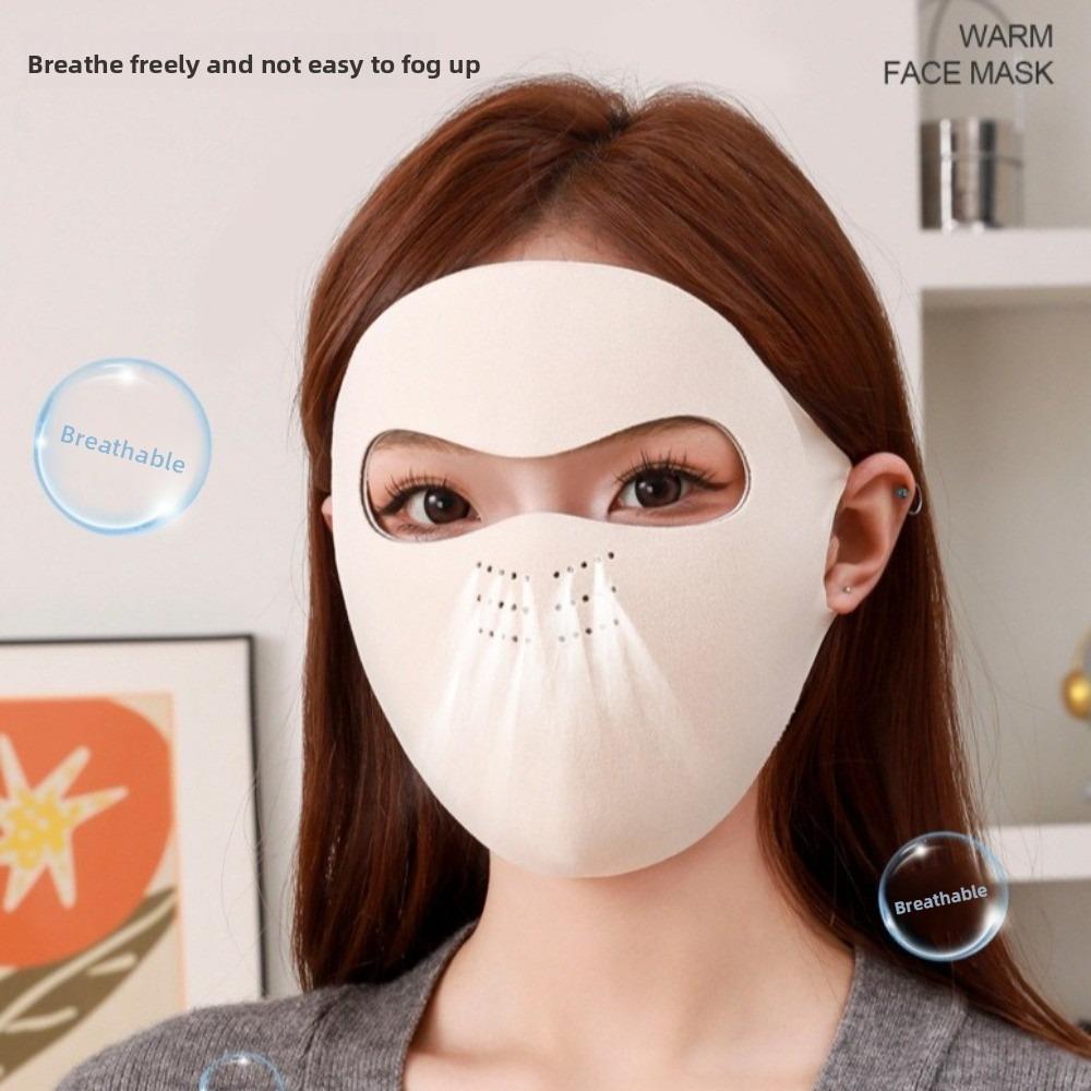 Washable Riding Mask Thickened Face Veil New Warm Mask  Gift