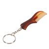 Mini Keychain Comb Portable Travel Pocket Fine Tooth Small Keyring Beard Comb Hair Styling Accessory