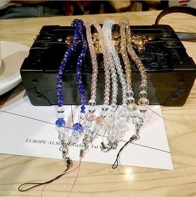 Rhinestone Applicable Shell Lanyard Universal Long Lanyard Crystal Lanyard Mobile Phone Case Neck Lanyard Camera Mobile Phone Chain
