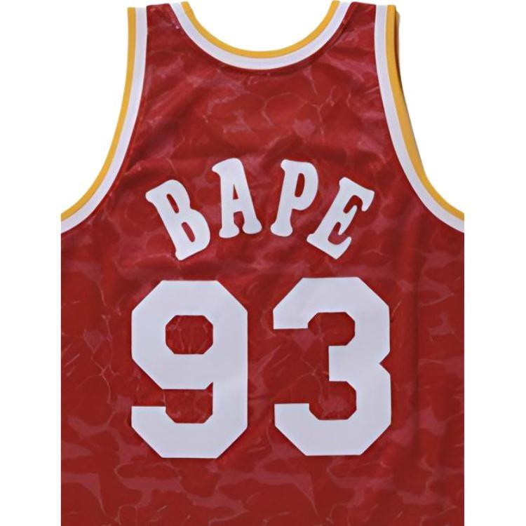 BAPE Rockets Camo Basketball Tanktop Unisex 1F73-109-918