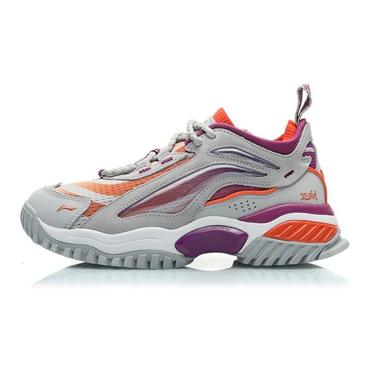 (WMNS) Li-Ning BAD FIVE XGIRL Running Shoes Grey Women s AGLP146-1 EU 36⅓