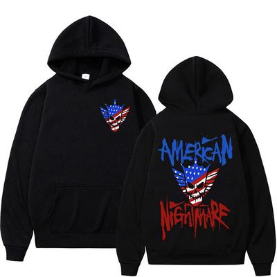 Cody Rhodes American Nightmare Logo Hoodies Men's Clothing Harajuku Hip Hop Vintage Sweatshirts Casual Fleece Long Sleeve Hoodie