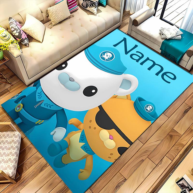 Custom personalization Octonauts Area Rug - Perfect For Kitchen, Bathroom,Laundry Room Decor Large Size Available,Gift All Seasons