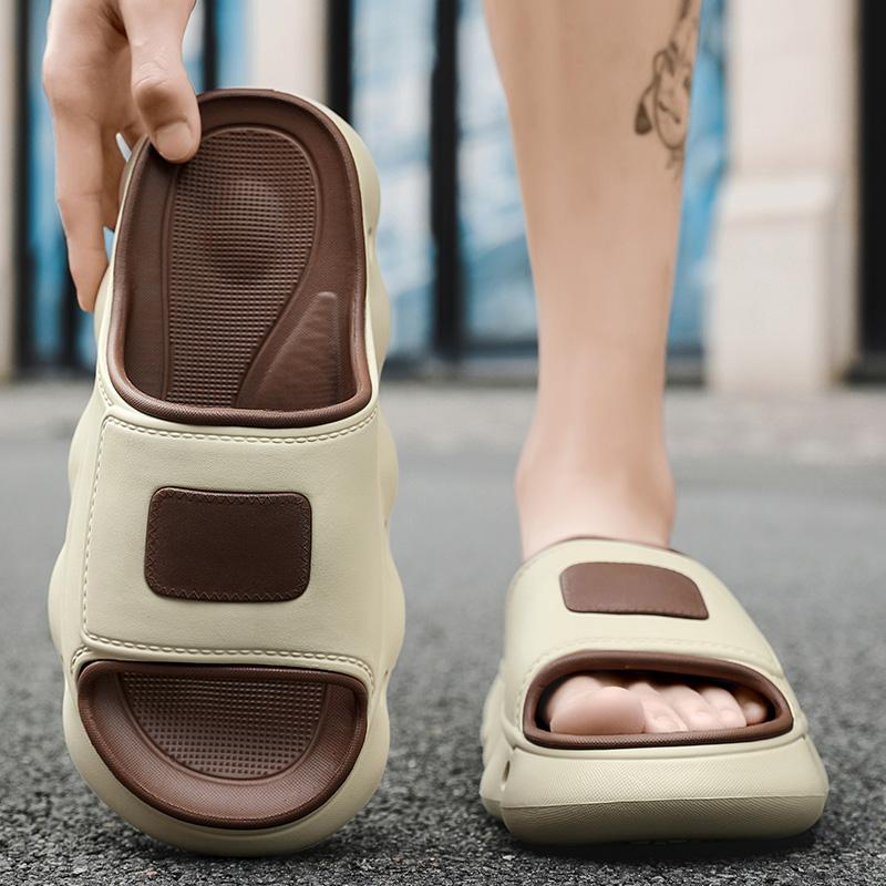 Fashion Eva Men's Casual Sandals Summer Outdoor Waterproof Shoes for Men Hard-Wearing Slippers Non-Slip Beach Male Footwear Main Push