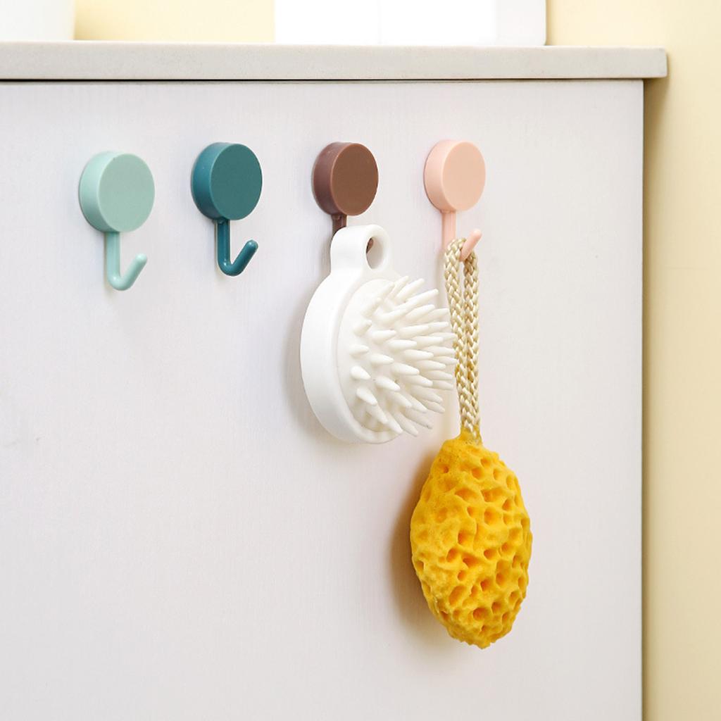 Adhesive Wall Hook Damage Frees Strong Hold Waterproof Bathroom Kitchen Decoration Key Hook For Home Organization