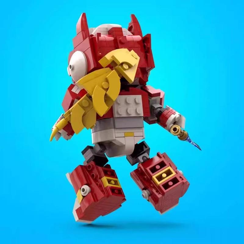 Building Block Compatible Sd Crow Zero Rockman X Assembling Toys, Model Mecha