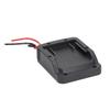 Lithium Battery Adapter ABS Charger Base for Metabo 18V Batteries Electric Bicycles