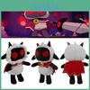 Soft And Cuddly Cult Of The Lamb Black Lamb Plush Toy For Game Fans