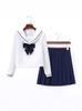 Kyoto JK Uniform: Sailor Suit & Pleated Skirt Set - School Style