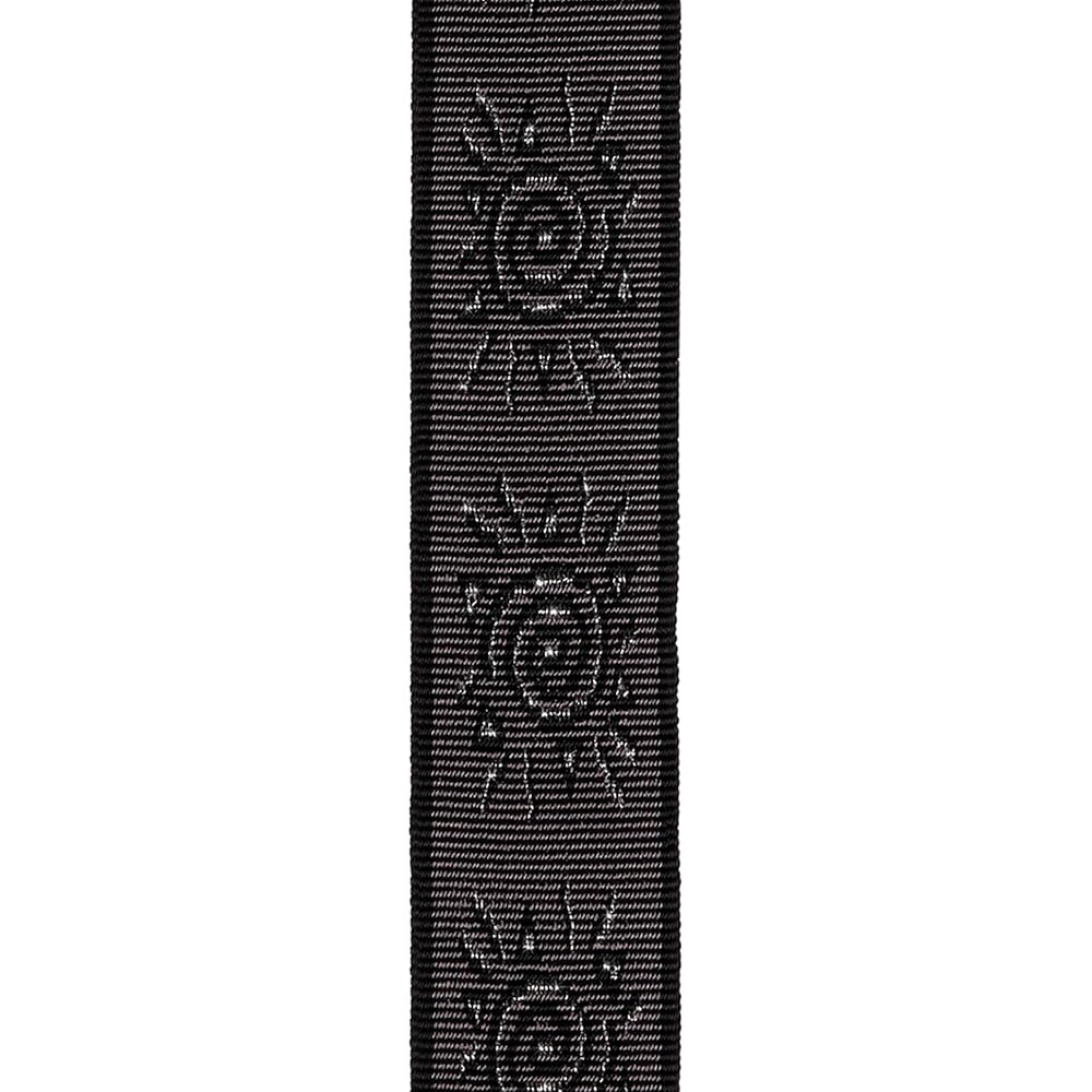 D'Addario Daddario Guitar Strap with Lock Structure Vingate Strap Collection Silver Suns 50BALPW0...