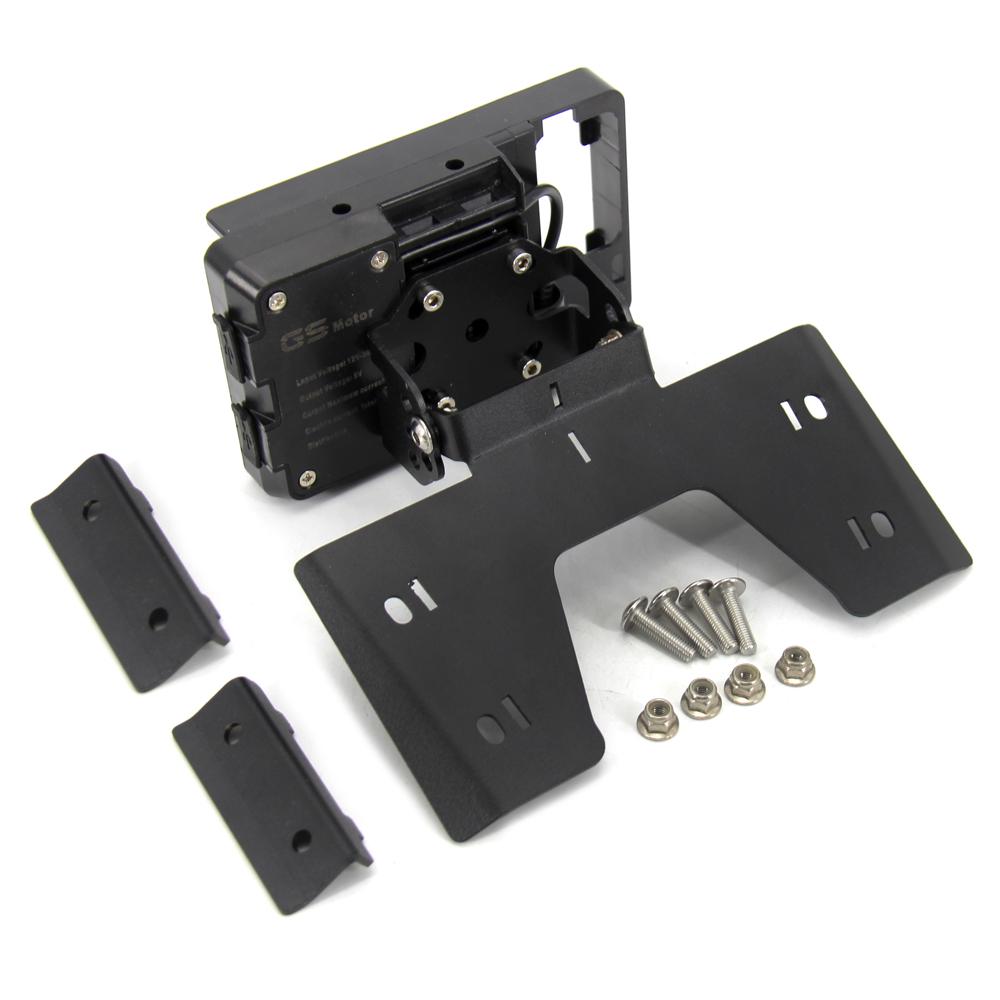 2010-2012 For DUCATI MULTISTRADA 1200 MY Motorcycle GPS SMART PHONE Navigation Plate Bracket Adapt Holder Kit