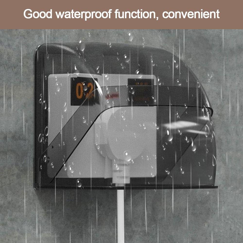 Socket Waterproof Box Switch Protective Cover Protection Socket Electric Plug Rainproof Cover
