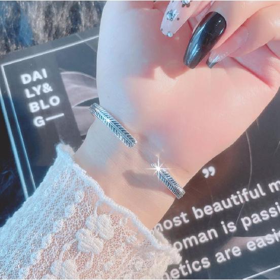 925 Sterling Silver Retro High Quality Bracelet Chain For Women Fashion Engagement Party Wedding JewelryGood Product