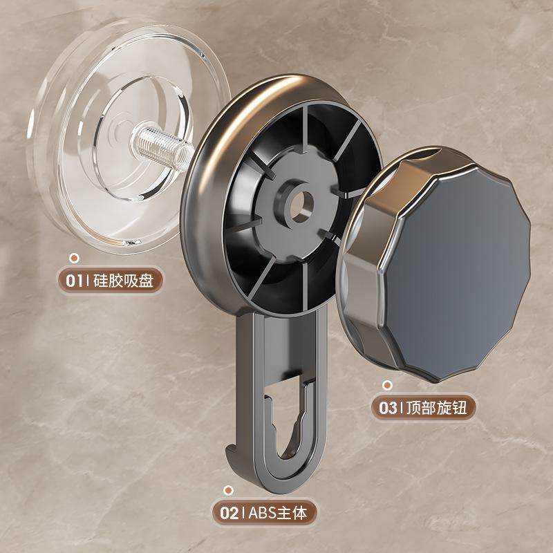 Kitchen lid rack Multifunctional storage rack Household lid rack No punching suction cup installation Manufacturer wholesale