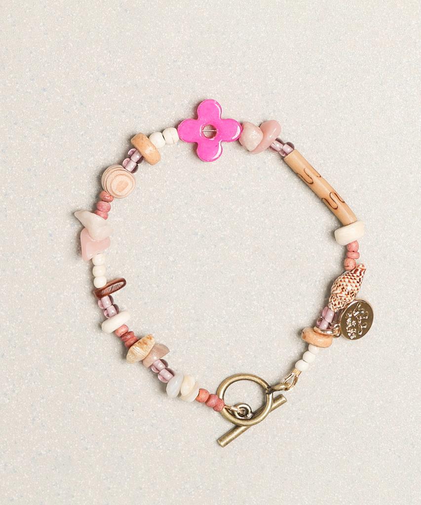 Towtow Archive Clover Symbol Bracelet Orchid