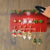 Europäische und amerikanische Weihnachts-Steckohrringe 1 Paar Kombinationsset Schneeflocke Elch Weihnachtsbaum Legierung Atmosphäre Ohrringe Ohrringe Schmuck