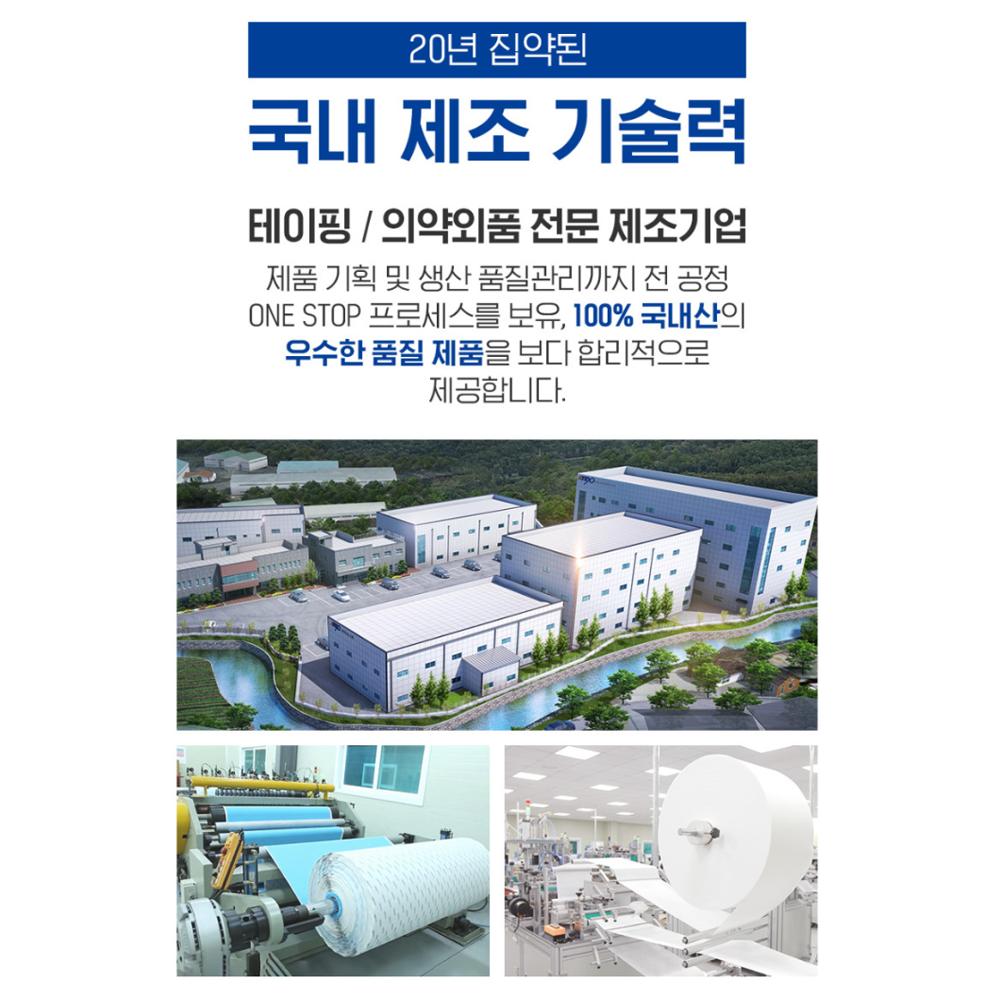 ATEX Medilab Waterproof Film Dressing Roll 10cm x 3m - Transparent Bandage, Korean