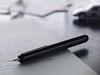 LAMY Dialog Piano Black Fountain Pen Patented Capless Fountain Pen with 14K Gold Partially Extra Fine Point Includes LAMY T10 Blue Ink Cartridge -