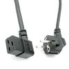 16A CE Certified European Power Cord, C19 IEC 60320, 3-Core, 1.5-2.5mm²
