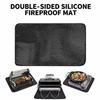 Waterproof Grill Deck Protector Mat Oilproof Fireproof Bbq Mat Insulation Mat BBQ Mat  Camping