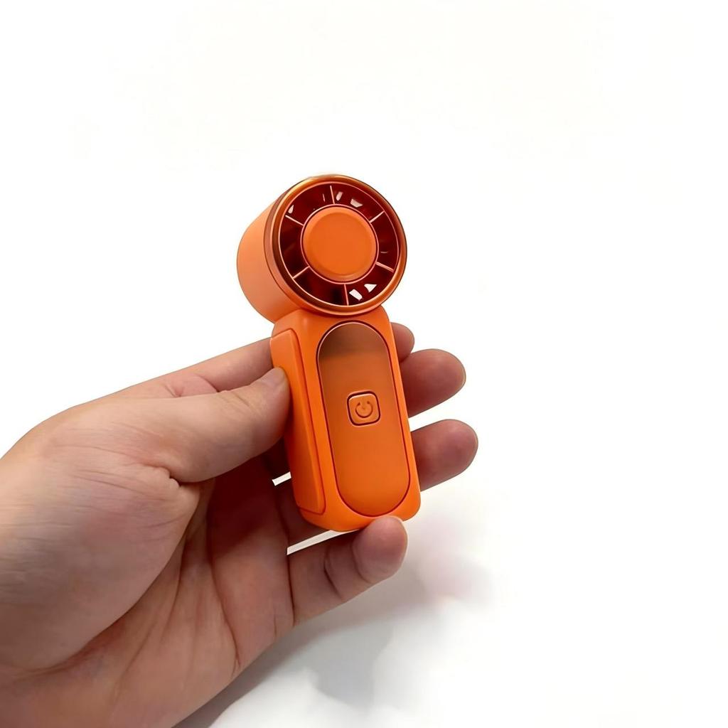 High-speed Mini Handheld Fan with USB Charging for Long-lasting Power. Turbo-powered Portable Outdoor Small Fan.