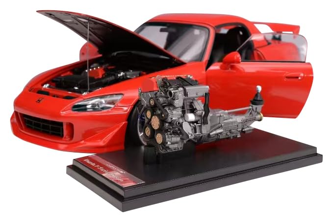 

MOTORHELIX Scale Honda S2000 TYPE S 2007 New Formula Red Finished Model M85112 1/18