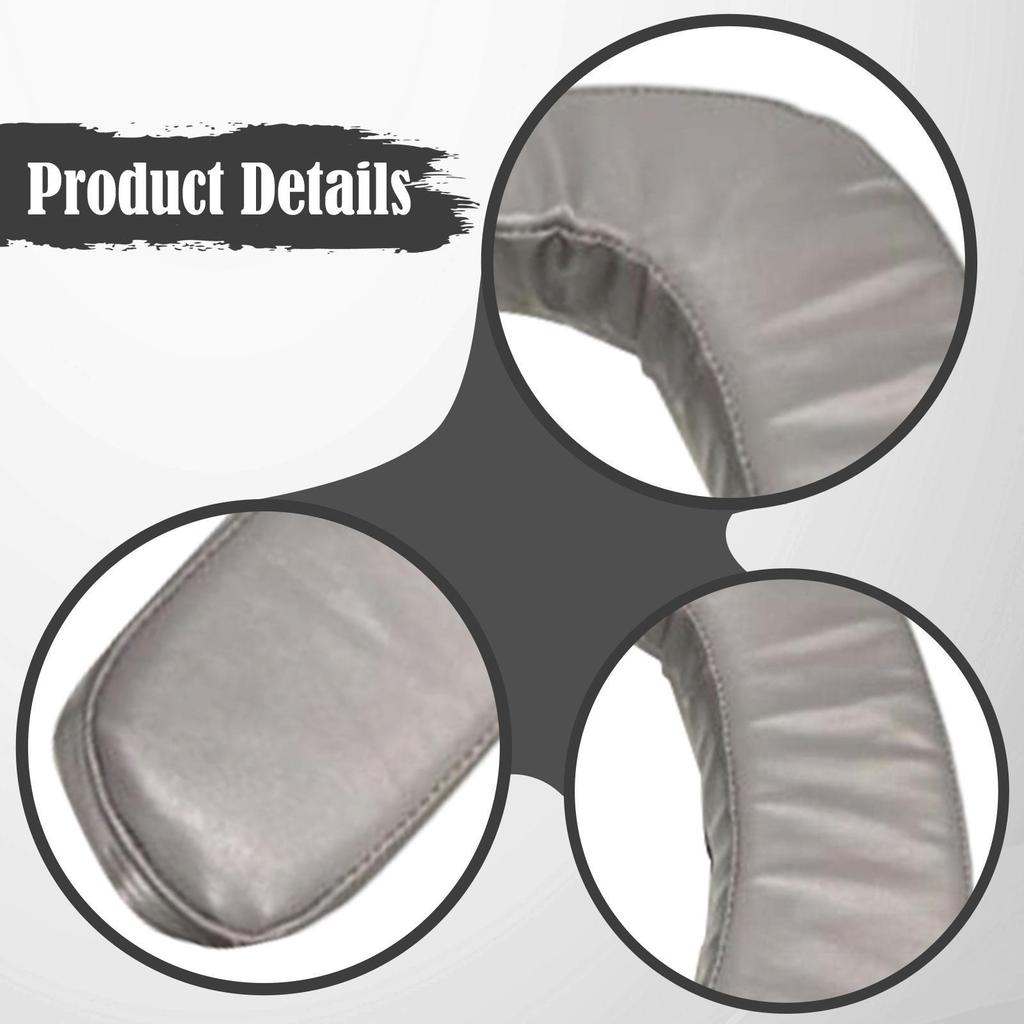 Thick Toilet Lid Cushion Universal Padded Seat with Tear Resistant Soft Foam Suitable for