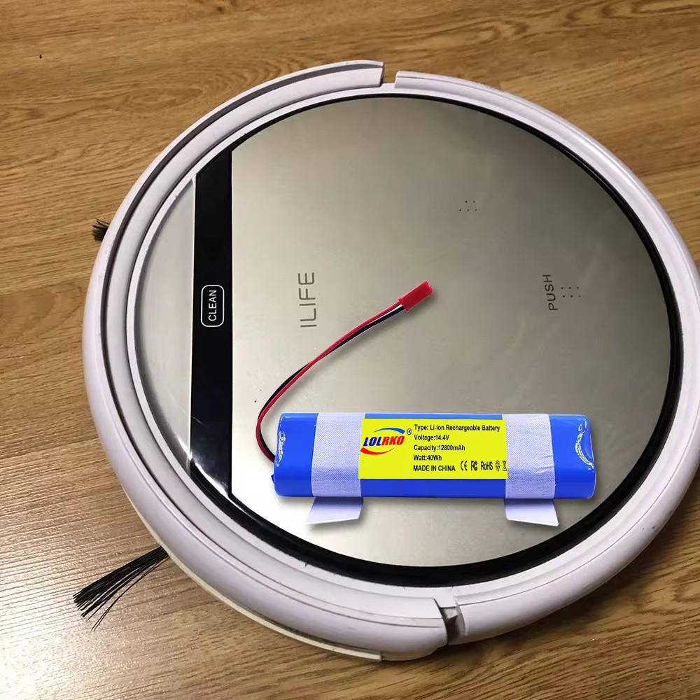 14.8V Battery 6800mAh 12800mAh Lithium Battery for ILIFE V5 V5s V50 V3 Plus V3s Pro Robot Vacuum Cleaner Ilife V5s Pro Battery